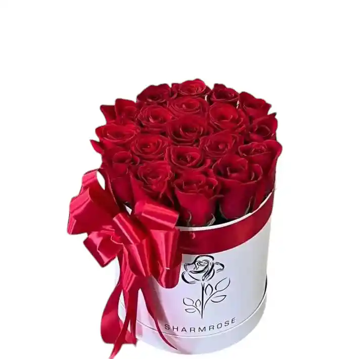 Cilindro De Rosas Pequeño