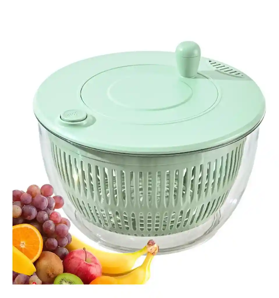 Taza Centrifugadora Multifunción Para Verduras Y Ensaladas