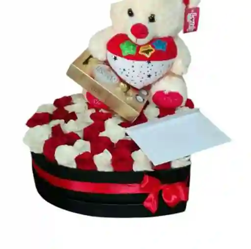 Caja Grande De Rosas
