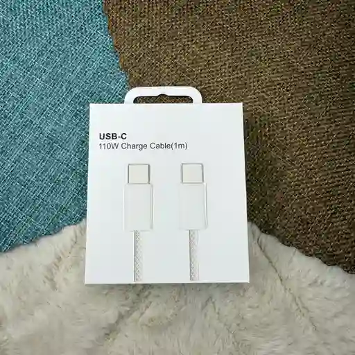 Cable De Iphone Usb-c A Usb-c / Carga Rapida / 1 Metro
