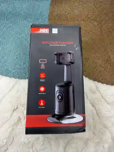 Trípode 360º Telefono Selfie Seguimiento Automatico Cara Y Cuerpo / P01