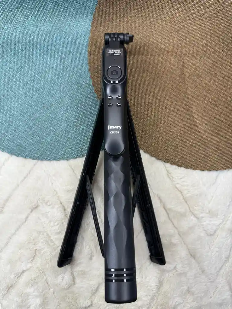 Palo De Selfie Telescópico De 1.75m / Jmary Kt-239 / Tripode De Teléfono Celular Diseño De Rotación / Soporte De Cámara