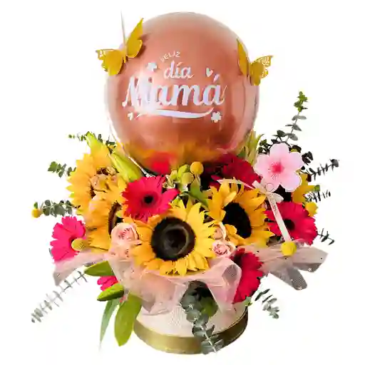 Arreglo Floral Con Girasoles