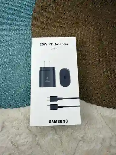 Cargador Samsung 25w / Tipo C / Carga Rapida