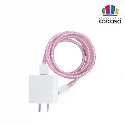 Espiral De Colores Para Cable (lila)