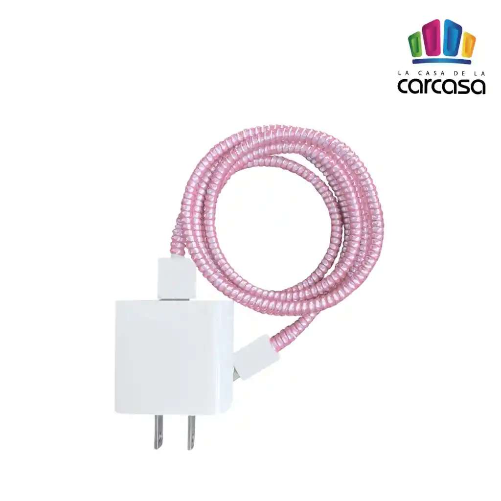 Espiral De Colores Para Cable (lila)