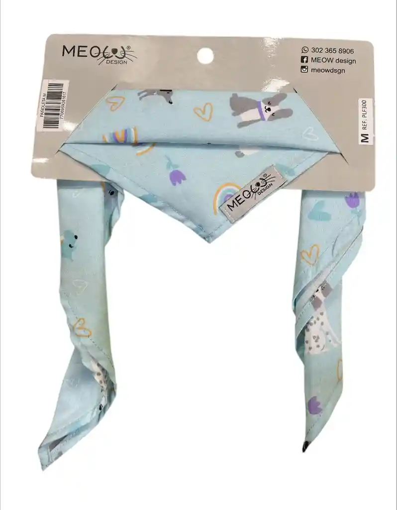 Pañoleta Meow Talla M
