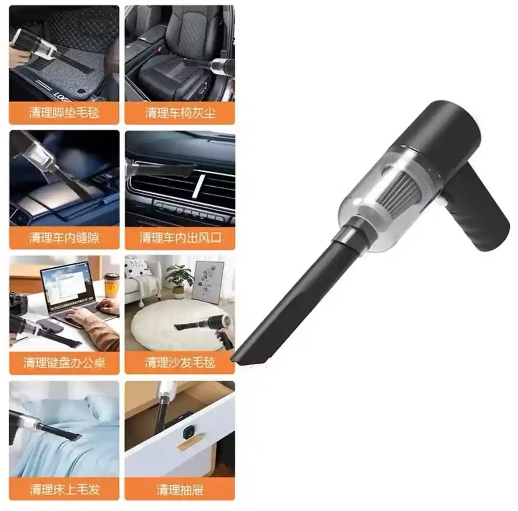 Mini Aspiradora Portatil Hogar 3 En 1 Multiusos