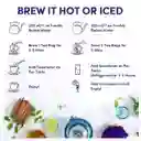 " Vahdam Butterfly Pea Flower Tea Bags, Té Vegano, Non-gmo, Delicado Y Terroso, Directo De Origen - 40 Bolsas Piramidales Biodegradables "