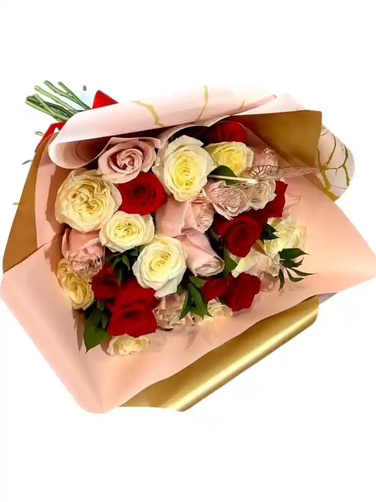 Flores De Rosas De Colores