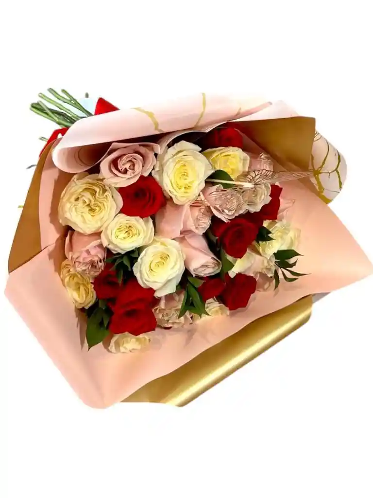 Flores De Rosas De Colores