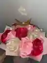 Ramo De 15 Rosas Eternas