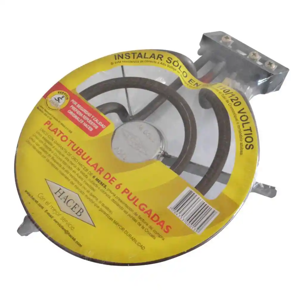 Resistencia Haceb 6" 110-120v