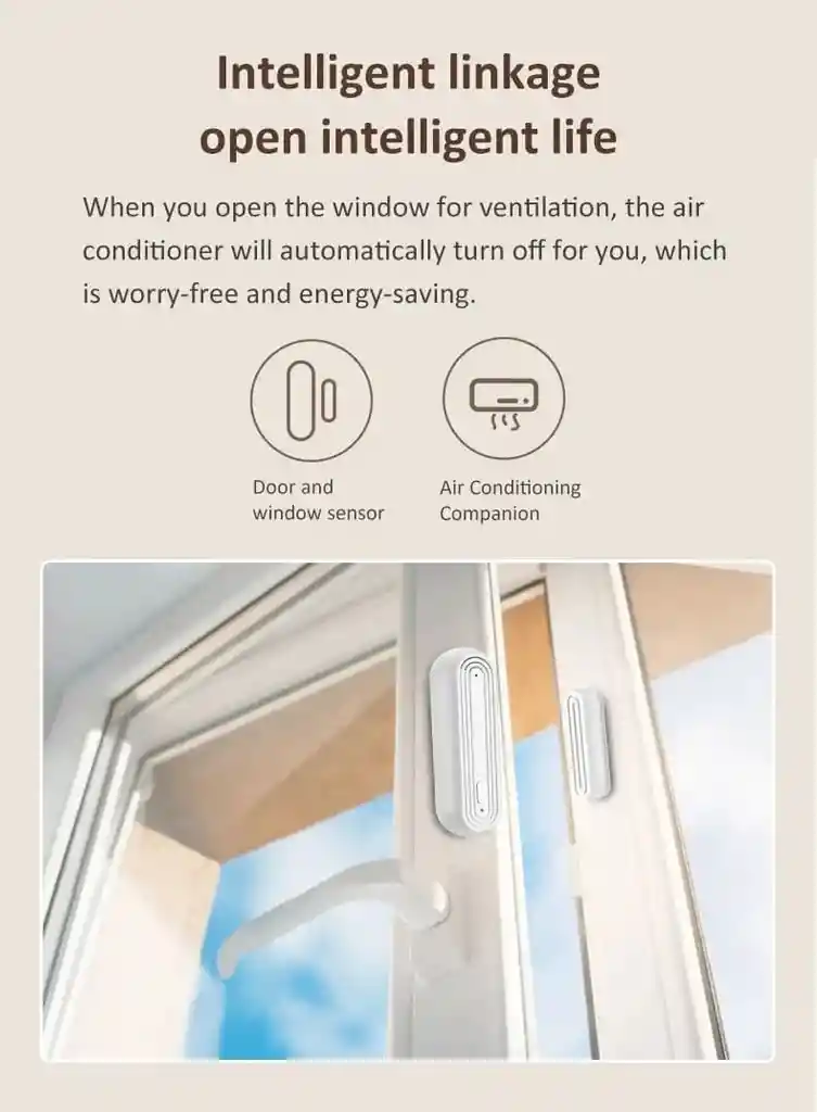 Sensor Seguridad Wifi Puerta Ventana Smart Sirena Alarma
