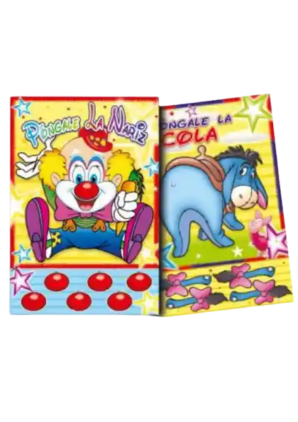 Juego Interactivo Nariz Al Payaso Y Cola Al Burro