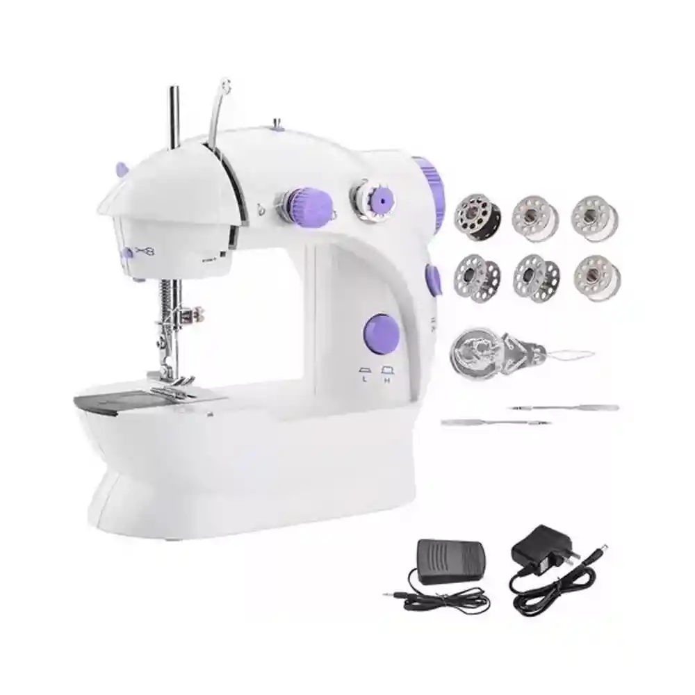 Mini Maquina Coser Portátil Eléctrica Sencilla Uso Fácil