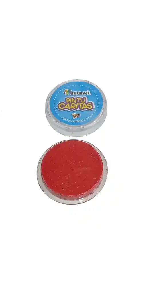 Pintucarita 7 Gr Maquillaje Artístico Rojo. Hora Loca, Halloween, Carnaval