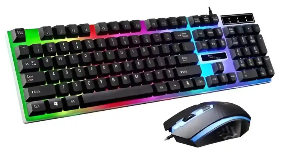 Combo Teclado Y Mouse Gamer Rgb Jx-kt288