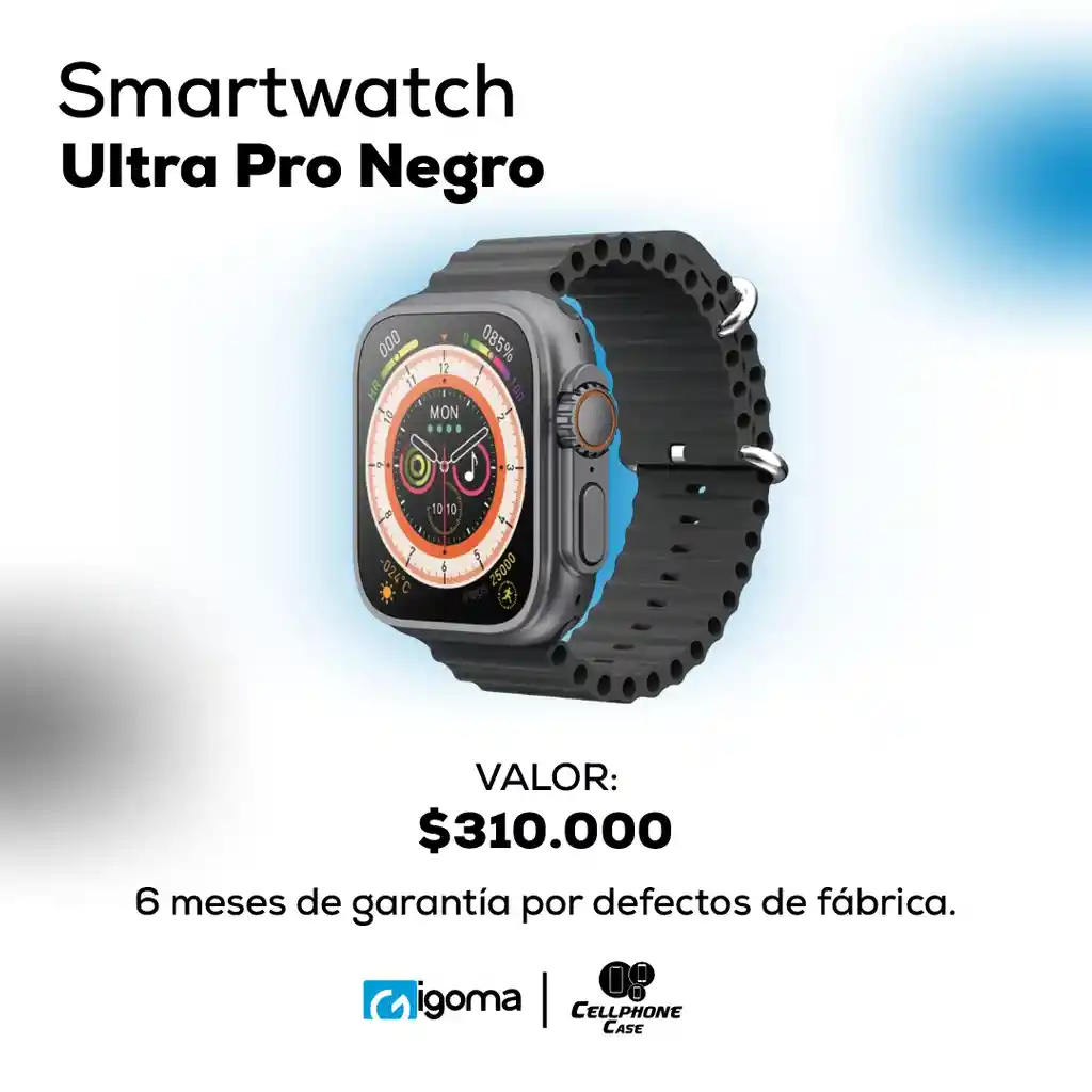 Smartwatch Ultra Pro Negro