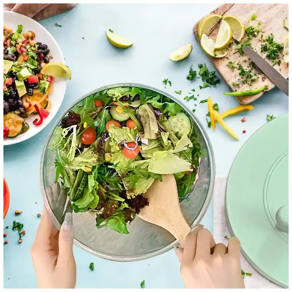 Taza Centrifugadora Multifunción Para Verduras Y Ensaladas