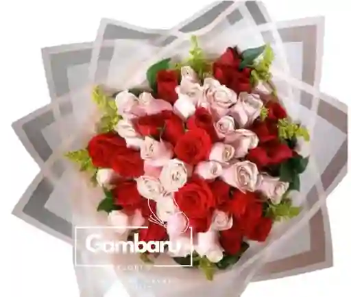 Flores- Rosas Rojas Y Rosadas X48