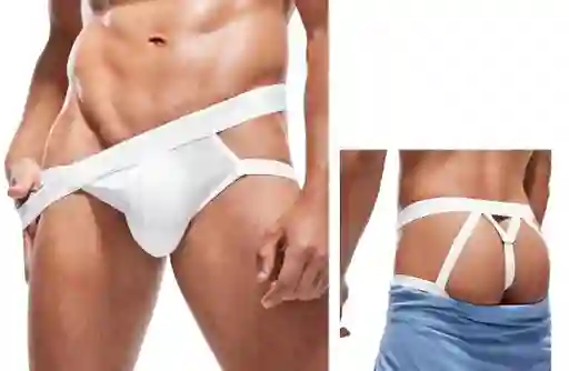 Suspensorio James Blanco Lenceria Masculina