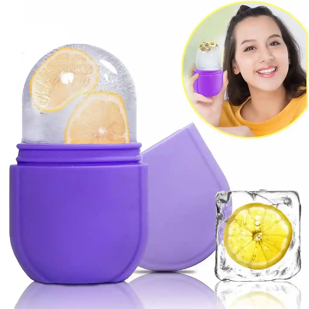 Molde De Silicona De Hielo Facial