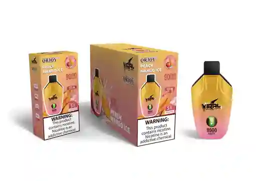 Vapeador Viral 9.000 Puffs Peach Mango Ice