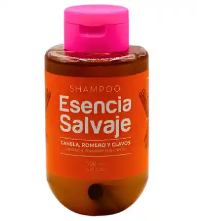 Esencia Salvaje Shampoo De Canela, Romero Y Clavos