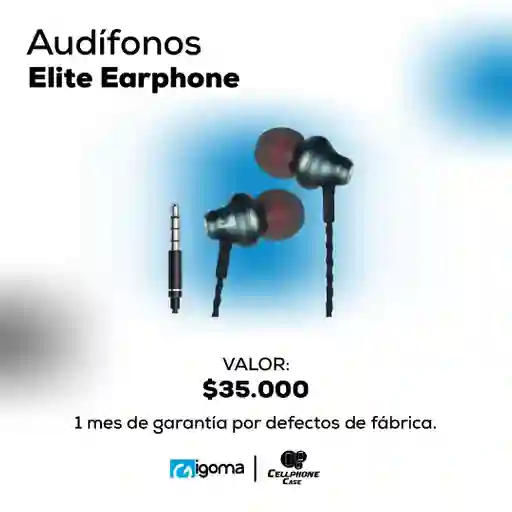 Audífonos Elite Earphone