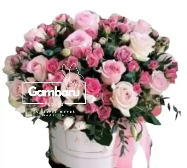 Flores Rosas En Tonos Rosa