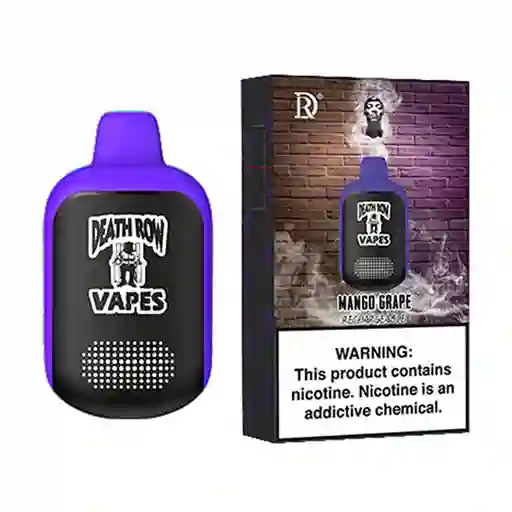 Vapeador Death Row 5.000 Puffs Mango Grape