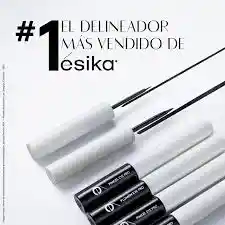 Esika Delineador Liquido Punta Pincel Tono Negro Extremo