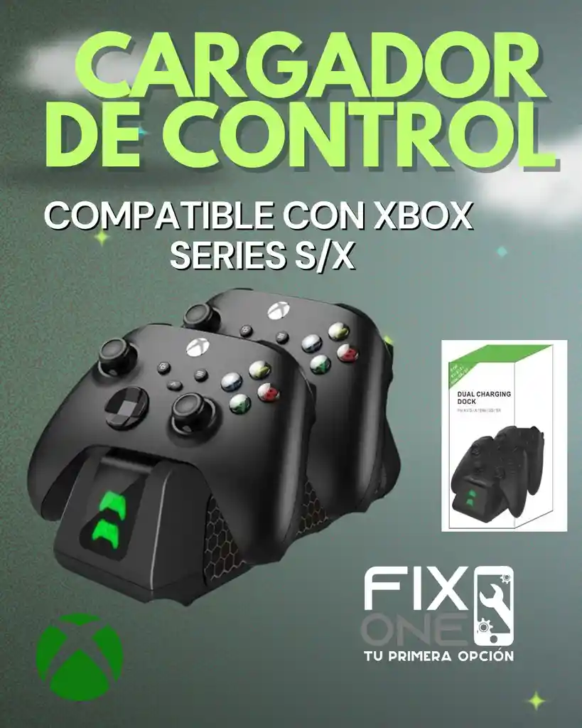 Cargador De Control Compatible Con Xbox Series S/x