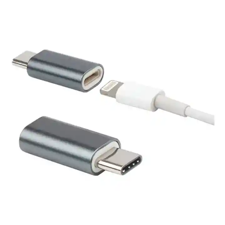 Adaptador Otg Lightning A Tipo C