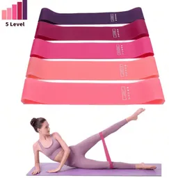Set De Bandas Elasticas X5 Rosa