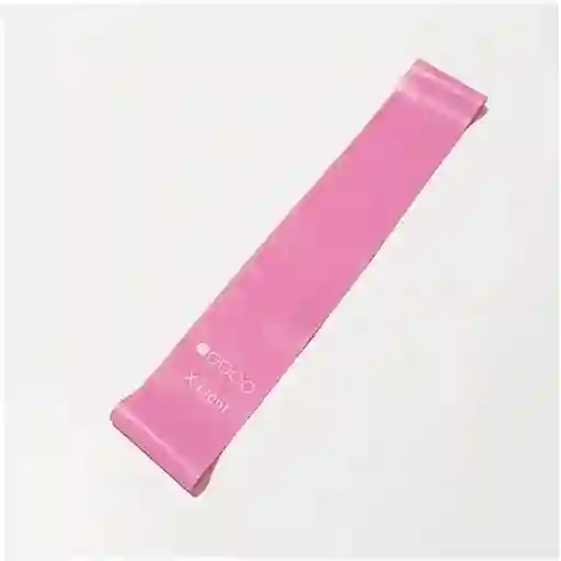 Banda Elastica Individual Rosa Resistencia Suave