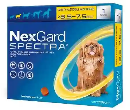 Nexgard Spectra 3,5-7,5 Kg