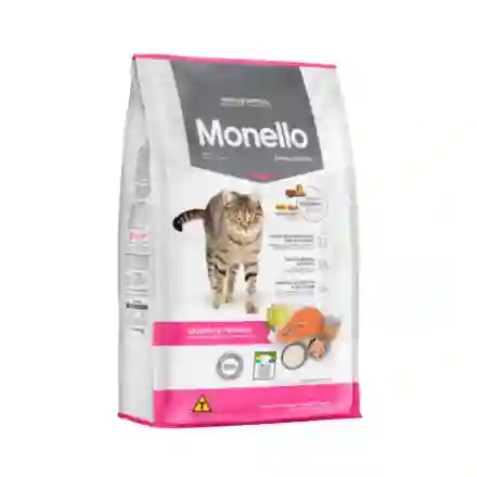 Monello Gato Adulto Salmón, Atún Y Arroz 7 Kilos