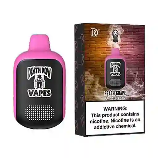 Vapeador Death Row 5.000 Puffs Peach Grape