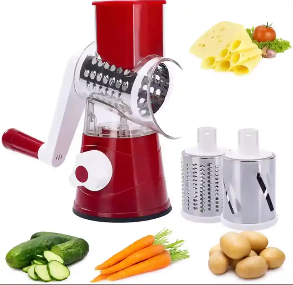 Rallador Cortador De Verduras 3 En 1