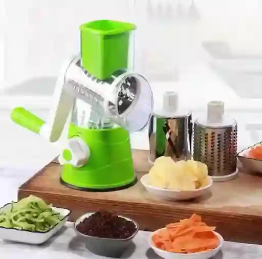 Rallador Cortador De Verduras 3 En 1
