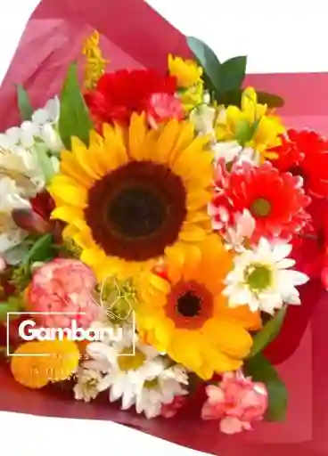 Flores Surtidas En Tonos Vivos