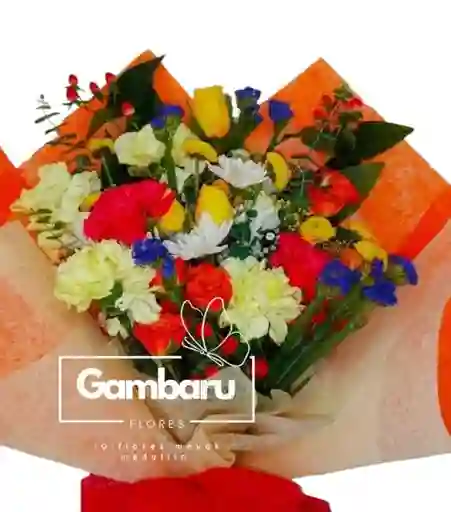 Flores Surtidas En Ramillete