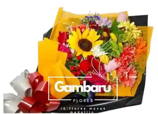 Flores Surtidas En Ramillete