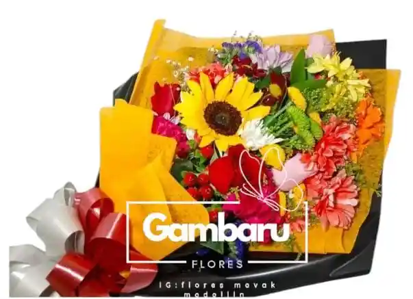 Flores Surtidas En Ramillete