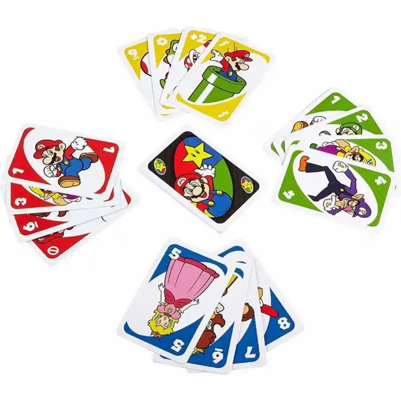 Cartas Uno Super Mario