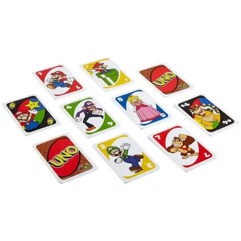 Cartas Uno Super Mario