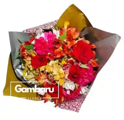 Rosas En Bouquet Surtido