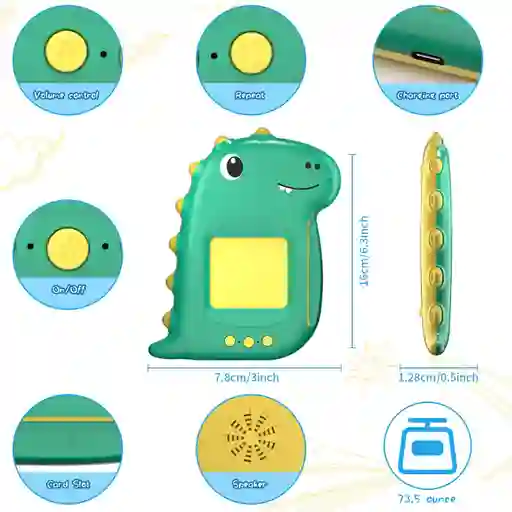 Lector De Tarjetas Interactivas Bilingüe Español/inglés
